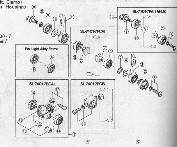 shimano mtb brake hierarchy